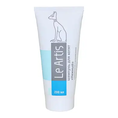 Le Аrtis Шампунь для котят "без слёз" с протеинами молока