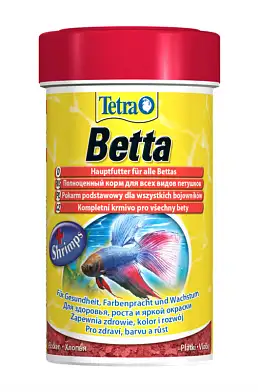 Tetra Betta корм для петушков и лабиринтовых рыб, в хлопьях
